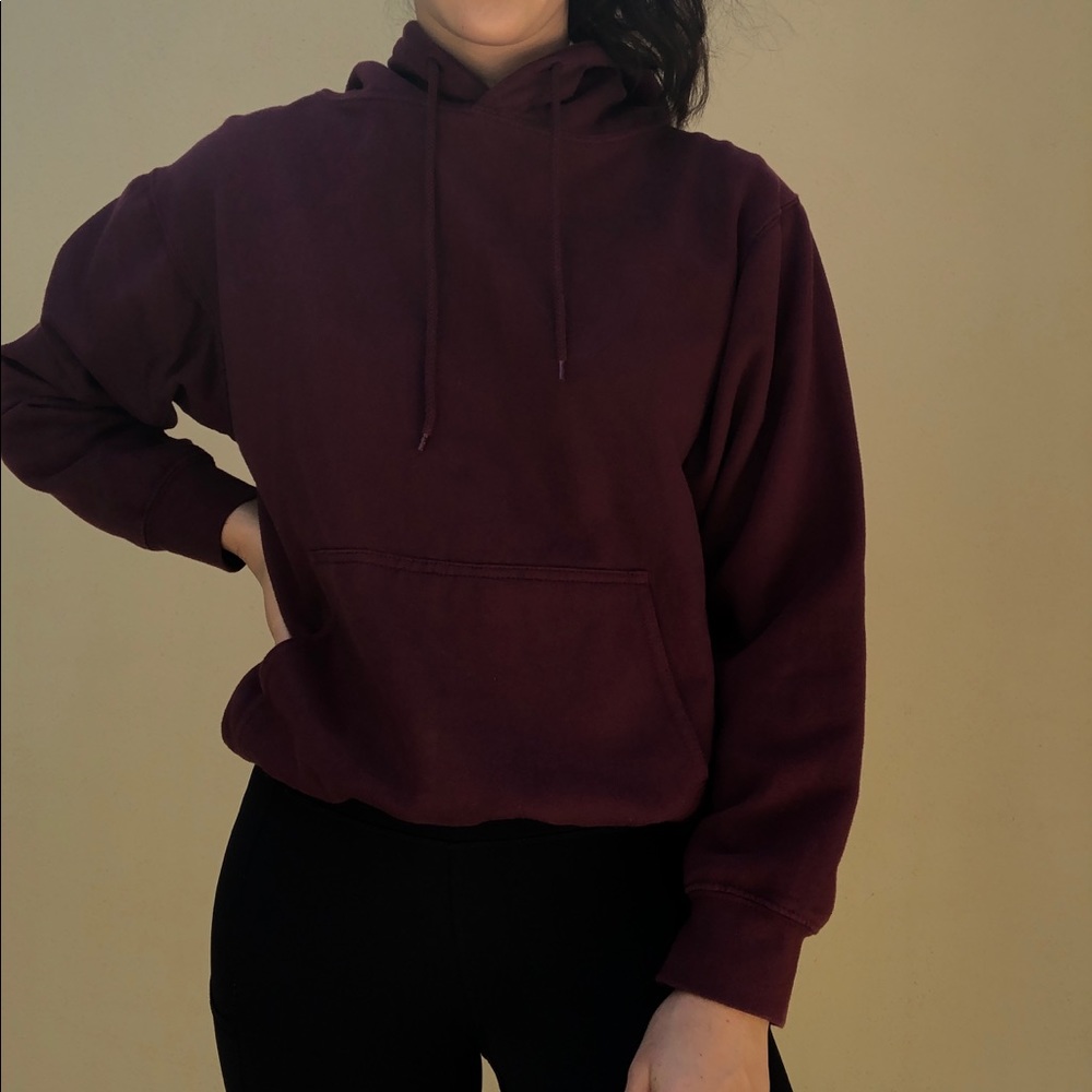 Burgundy Hoodie